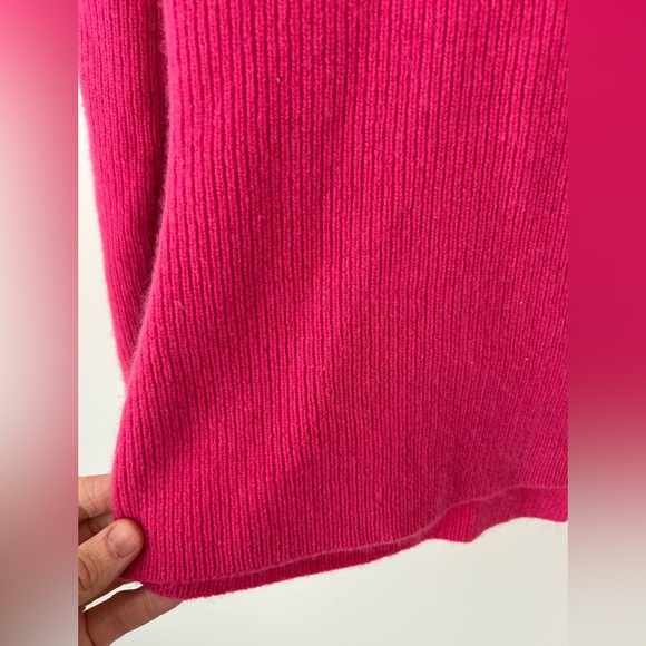 Cashmere pink cardigan sweater - Picture 12 of 12